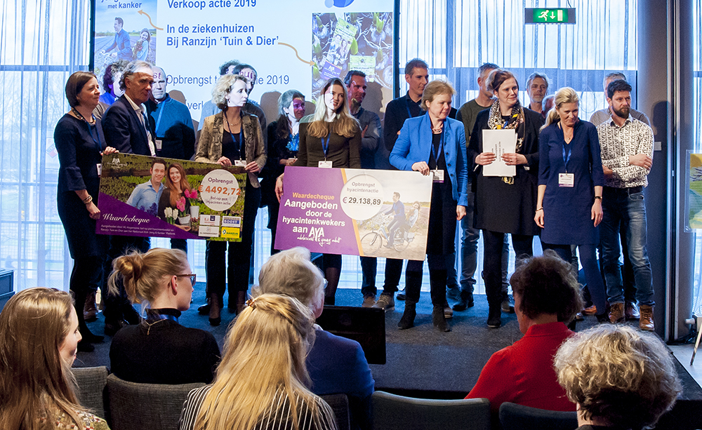 Congres cheques Congres cheques uitreiking